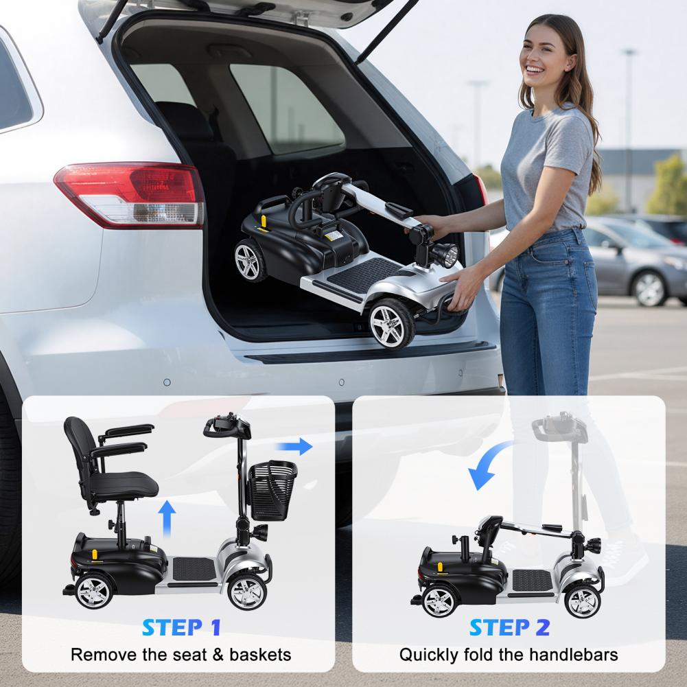 Mobility Scooter with LED Ligh - огляд і ціна Electric Scooter Charger