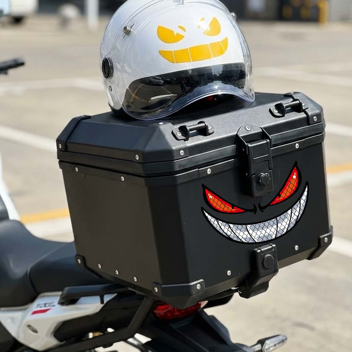 JDM Demon Eyes Gengar Reflecti - огляд і ціна Scooter Helmet Set
