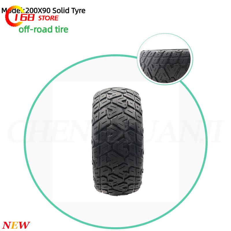200x90 Solid Non-Pneumatic Tir - огляд і ціна Scooter Tire