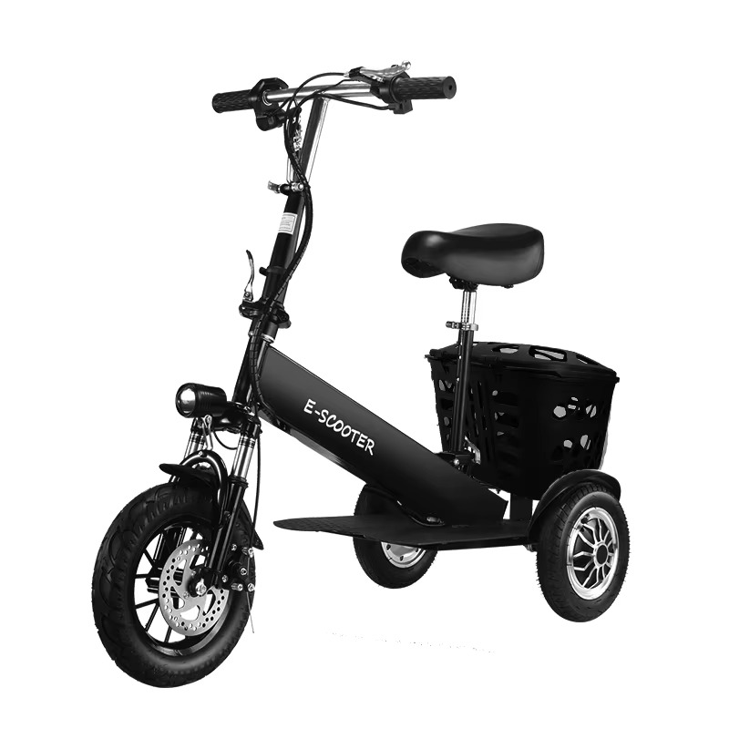 【2026】3 Wheel 2 Seats Folding  - огляд і ціна Electric Scooter 500W