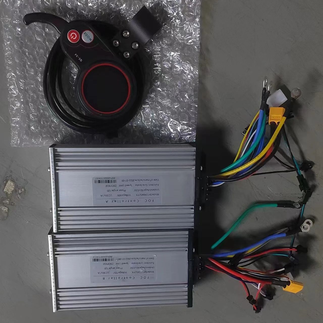 JBZN 60V 72V 50A Sine Wave Ele - огляд і ціна 72V 45A Dual Controller