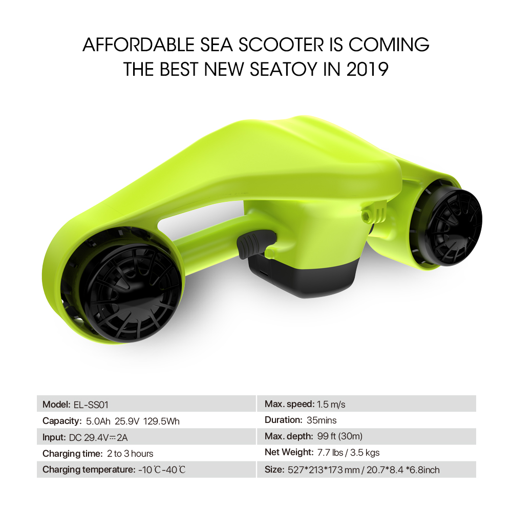 Asiwo Manta Underwater Scooter - огляд і ціна Electric Scooter Adults