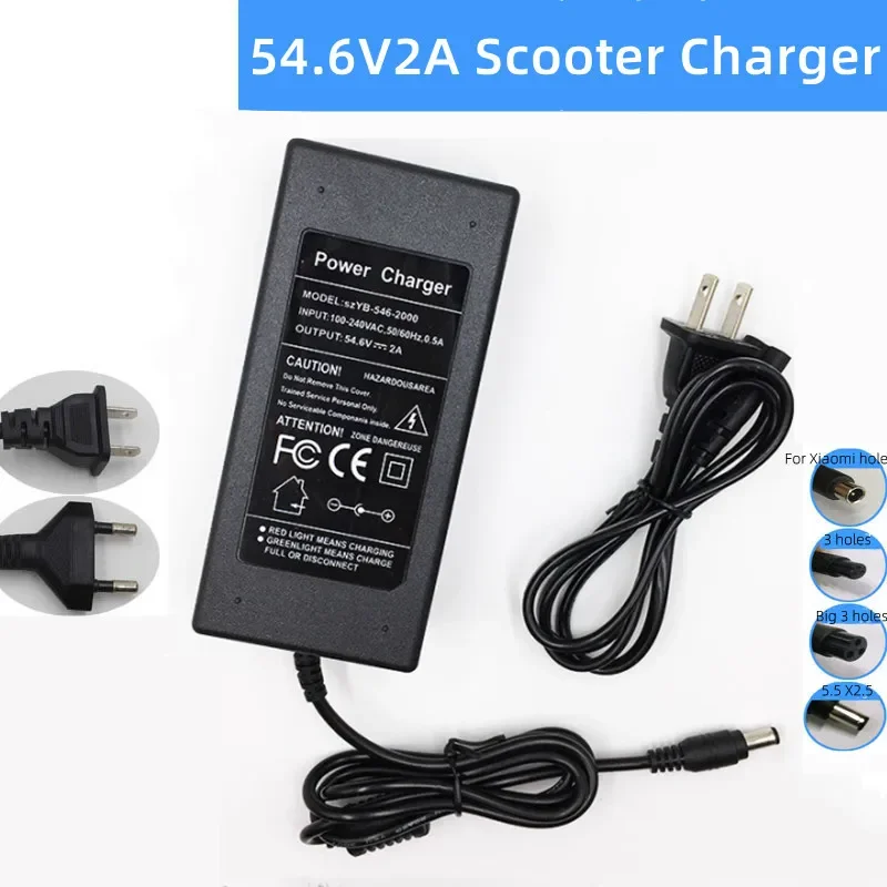 54.6V 2A Lithium Battery Charg - огляд і ціна Electric Scooter Charger