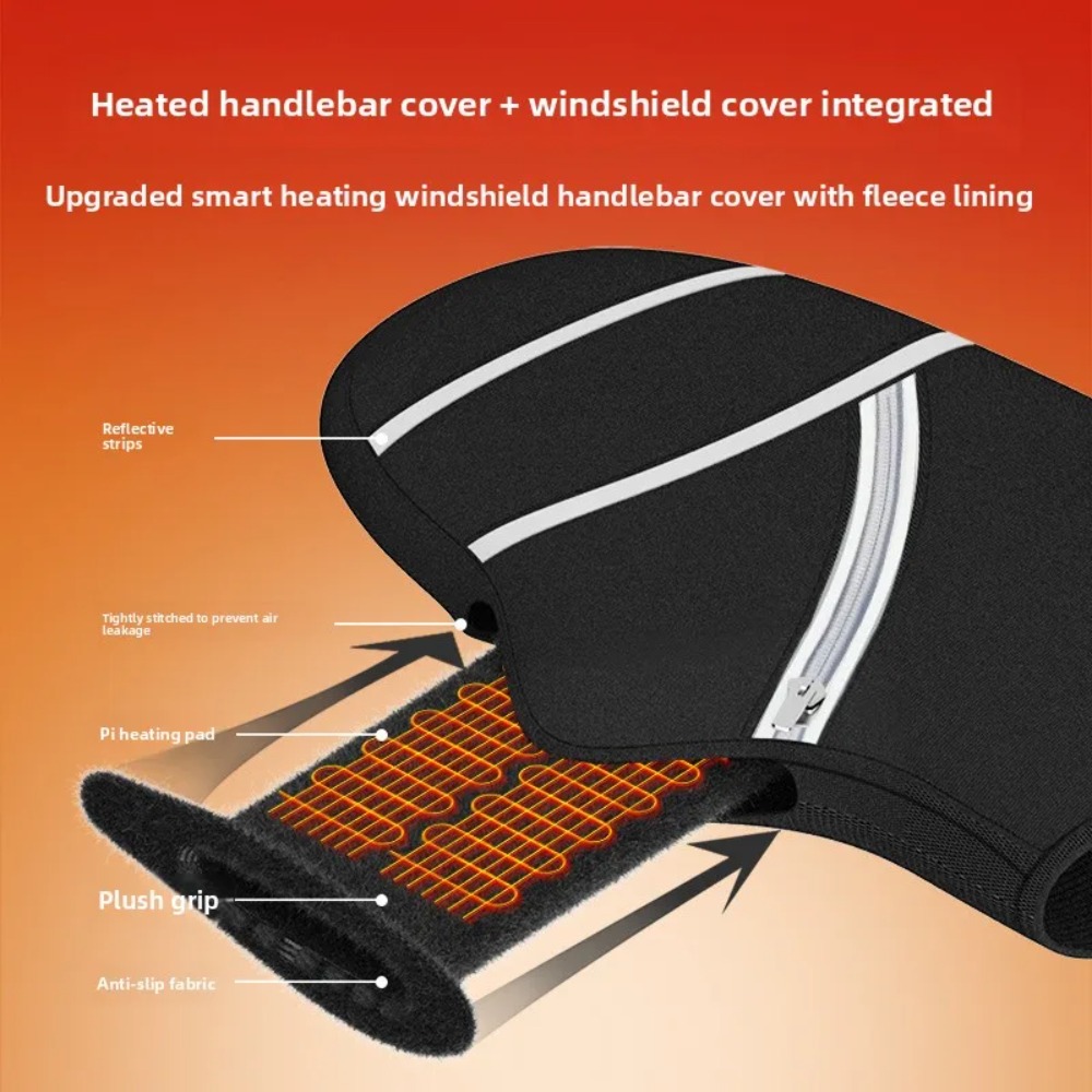Motorcycle Handlebar Covers Wi - огляд і ціна Electric Scooter Rain Cover